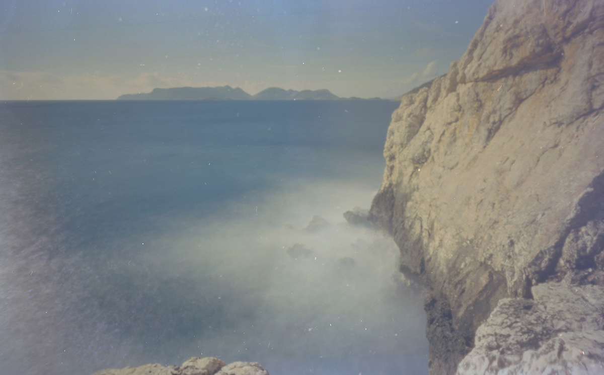 view of the sea from kaş, turkey