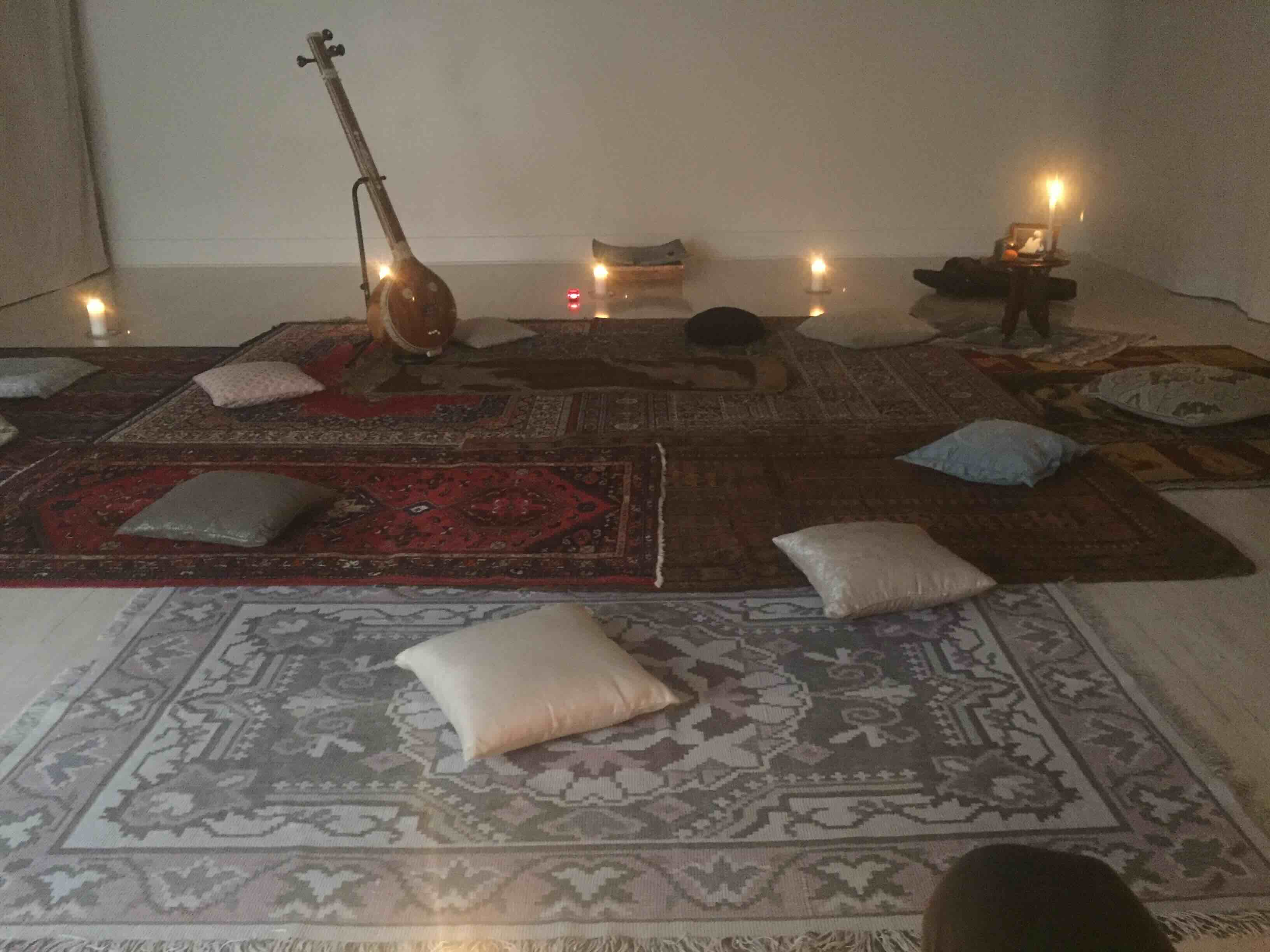 Daytime before the performance