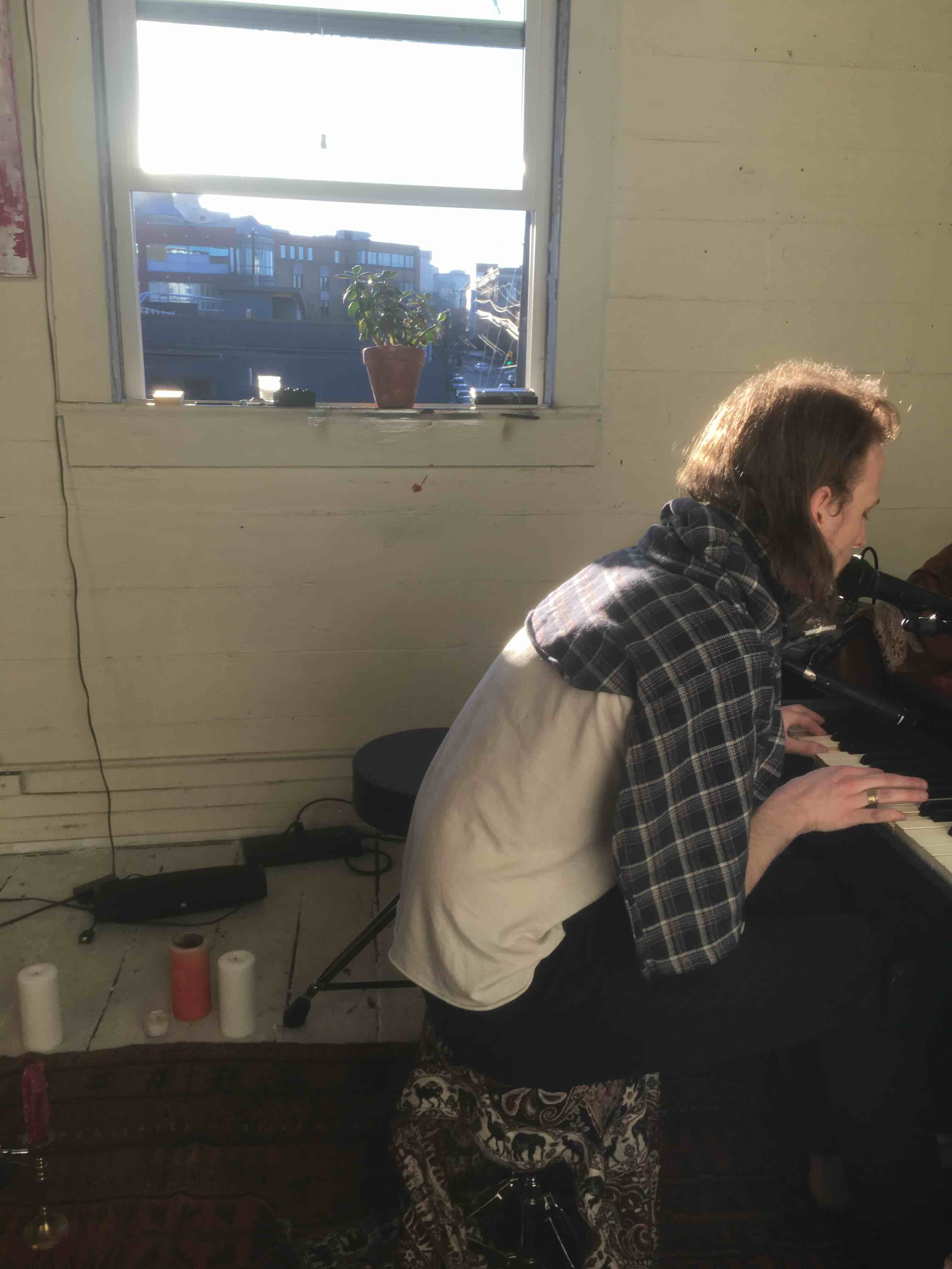 Preparing the organ installation at The Annex, Seattle